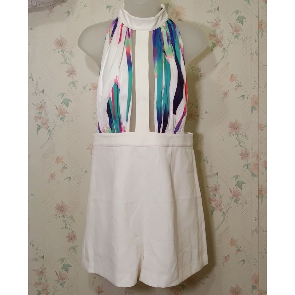 AQ/AQ White Romper